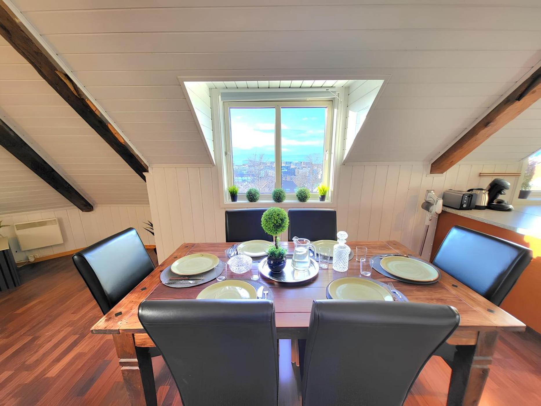 Апартаменти Sunset Penthouse, Fjord View & Parking Тронгейм Екстер'єр фото